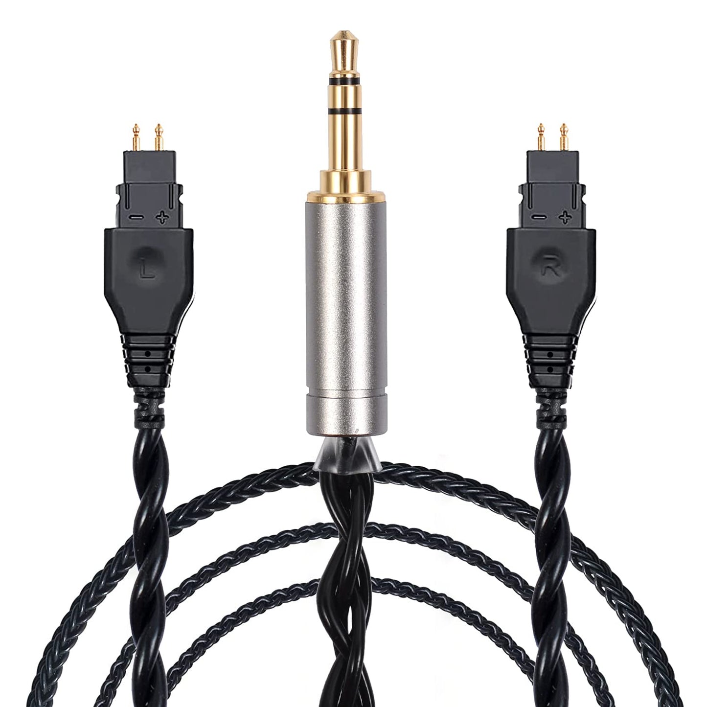 FAAEAL Zinc-Copper Alloy Audio Cable Compatible for Sennheiser HD660S HD650 HD600 HD6XX HD580 HD565 HD545 HD535 Headphones with 3.5mm Standard Plug…