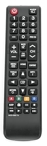 Remote Control Replacement AA59-00817A fit for Samsung TV HG24ND470AF HG46NB890XF HG32NE460S HG40NE477S HG43NE478S HG43NE460S HG50NE460S HG50NE478S