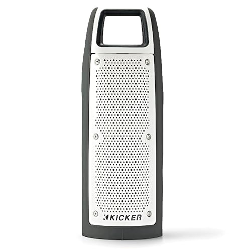 KICKER Bullfrog BF100 Bluetooth Portable Outdoor Speaker | 360° Sound Field | Waterproof Dustproof Casing IP67 Rating | Powerful 16 Watt AMP | 100 FT