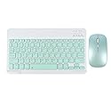 DIGIBLUSKY Wireless Keyboard and Mouse, Bluetooth Rechargeable with Charging Cable, Ultra Thin for iPad Smartphone Computer, Compatible