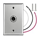 Dusk to Dawn Sensor Photocell Switch for Outdoor Lights, Auto On/Off,120-277V, Weatherproof, Includes Wall Plate & Screws