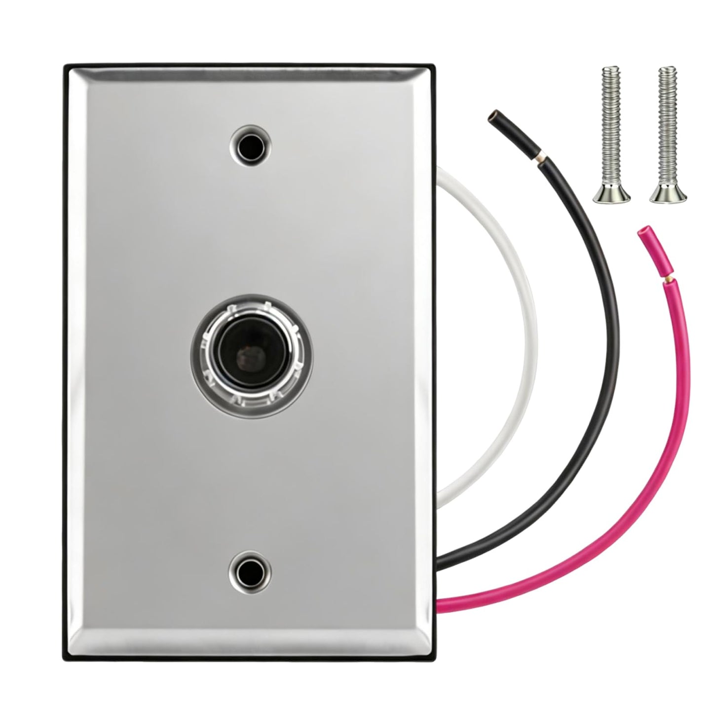 Dusk to Dawn Sensor Photocell Switch for Outdoor Lights, Auto On/Off,120-277V, Weatherproof, Includes Wall Plate & Screws