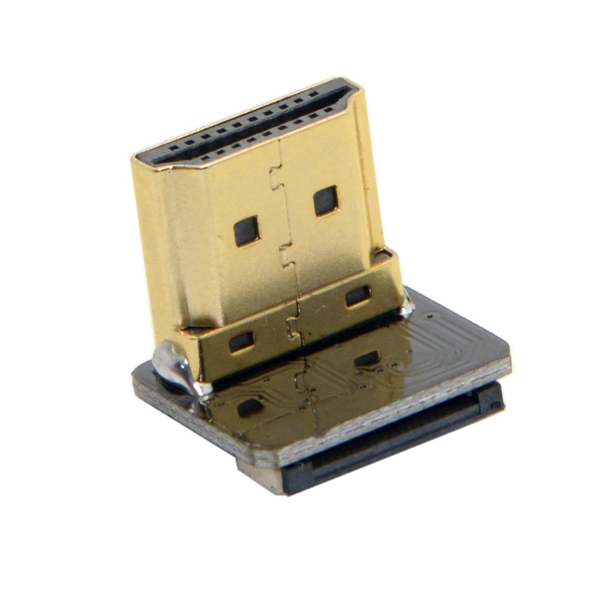 JSER CYFPV HDMI Type A Male Connector Down Angled 90 Degree for FPV HDTV Multicopter Aerial Photography