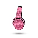 MightySkins Carbon Fiber Skin Compatible with Skullcandy Crusher ANC 2 - Pink Gator Skin | Protective, Durable Textured Carbon Fiber Finish | Easy…