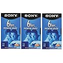 Sony 3T120VR 6hrs. EP T-120 VHS Tapes (3-Pack)