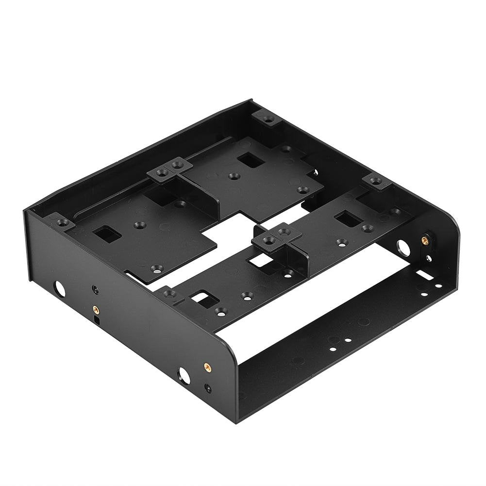 Serounder 5.25" to 2.5" / 3.5" Floppy-Drive Bracket, 2.5" / 3.5" HDD/SSD to 5.25" Floppy-Drive Bay Computer Mounting Bracket