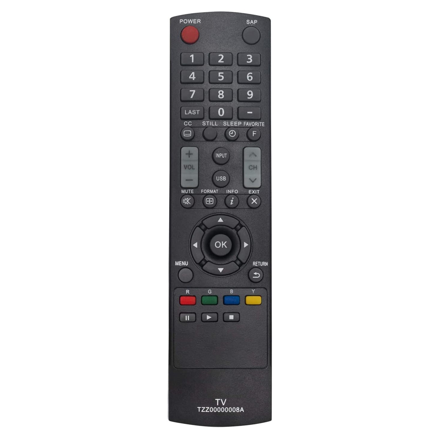 TZZ00000008A Replace Remote Control fit for Panasonic LCD TV TC-L42U5 TC-L32C5 TC-32LC54 TC-L3252C TC-L32C5X TC-L422U5X