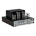 Rockville BluTube DK Audiophile Tube Amplifier with Bluetooth, 35Wx2 RMS @ 4 Ohm, HDMI/Optical/Coaxial Inputs, Sub Output, USB, RCA, VU Meter