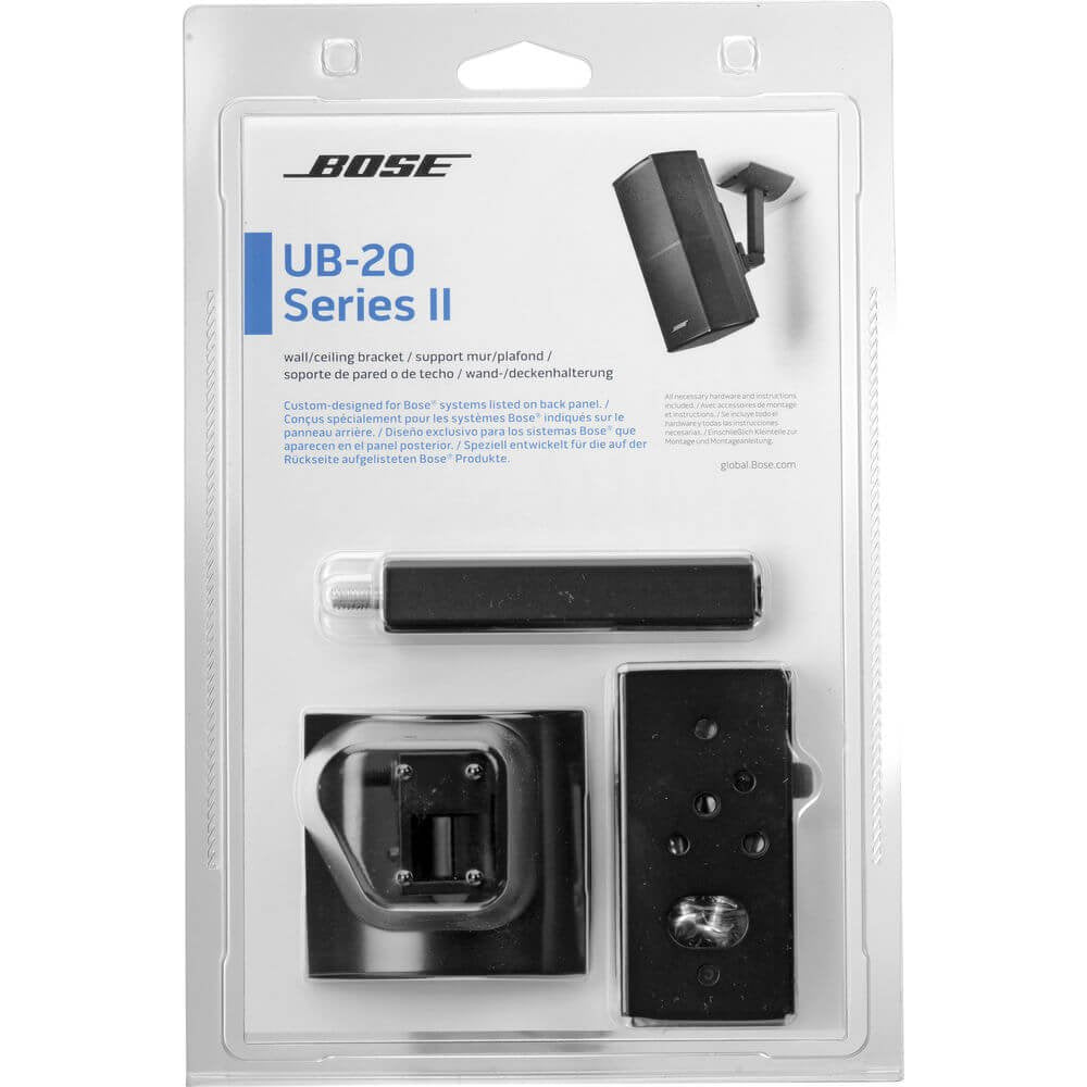 Bose UB-20 Series II Wall/Ceiling Bracket Black