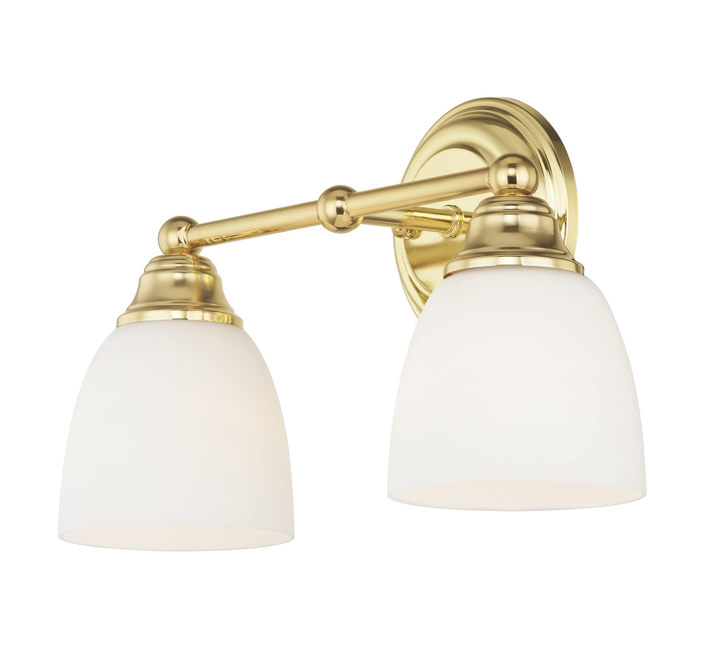 Livex Lighting 13662-05 Somerville 2-Light Bath Light, Chrome