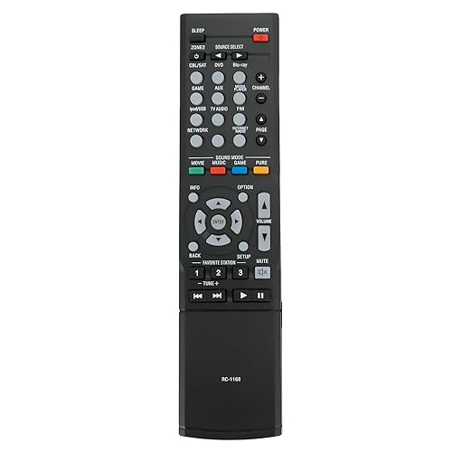 New RC-1168 Replaced Remote Control RC1168 fit for DENON AV Receiver AVR-1713 RC-1169 AVR-1613 Power Amplifier Home Theater System