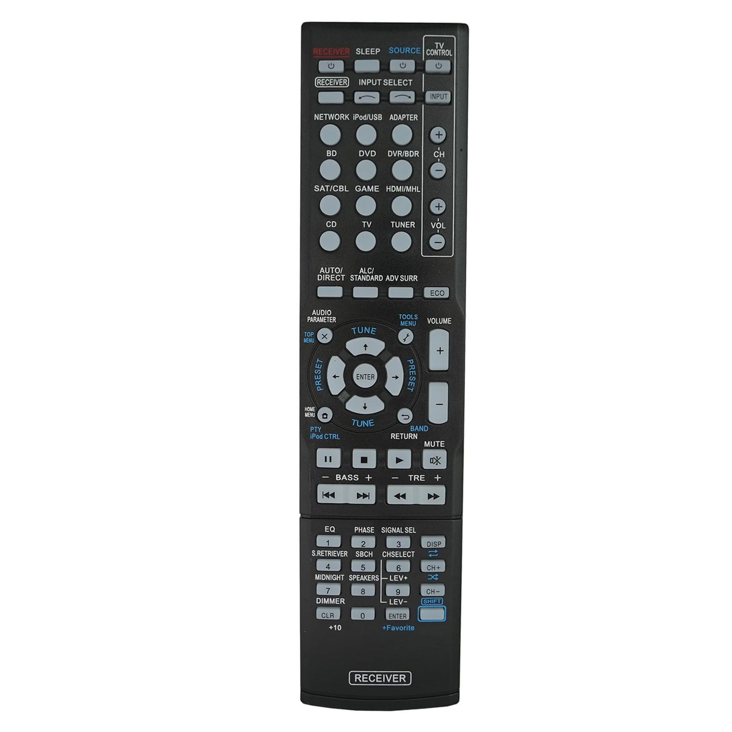 Universal Replacement Remote Control for Pioneer AXD7520 VSX-D914 VSX-1016V-S 8300766400011IL SC-57 7.1-Channel Home Theater AV A/V Receiver System