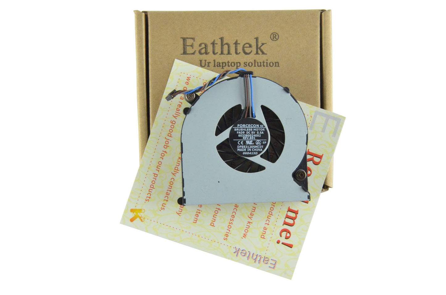 Eathtek Replacement CPU Cooling Cooler Fan for HP ProBook 4535S 4530S 4730S 6460B 8460P 8470P 8450P series, Compatible with part numbers 641839-001