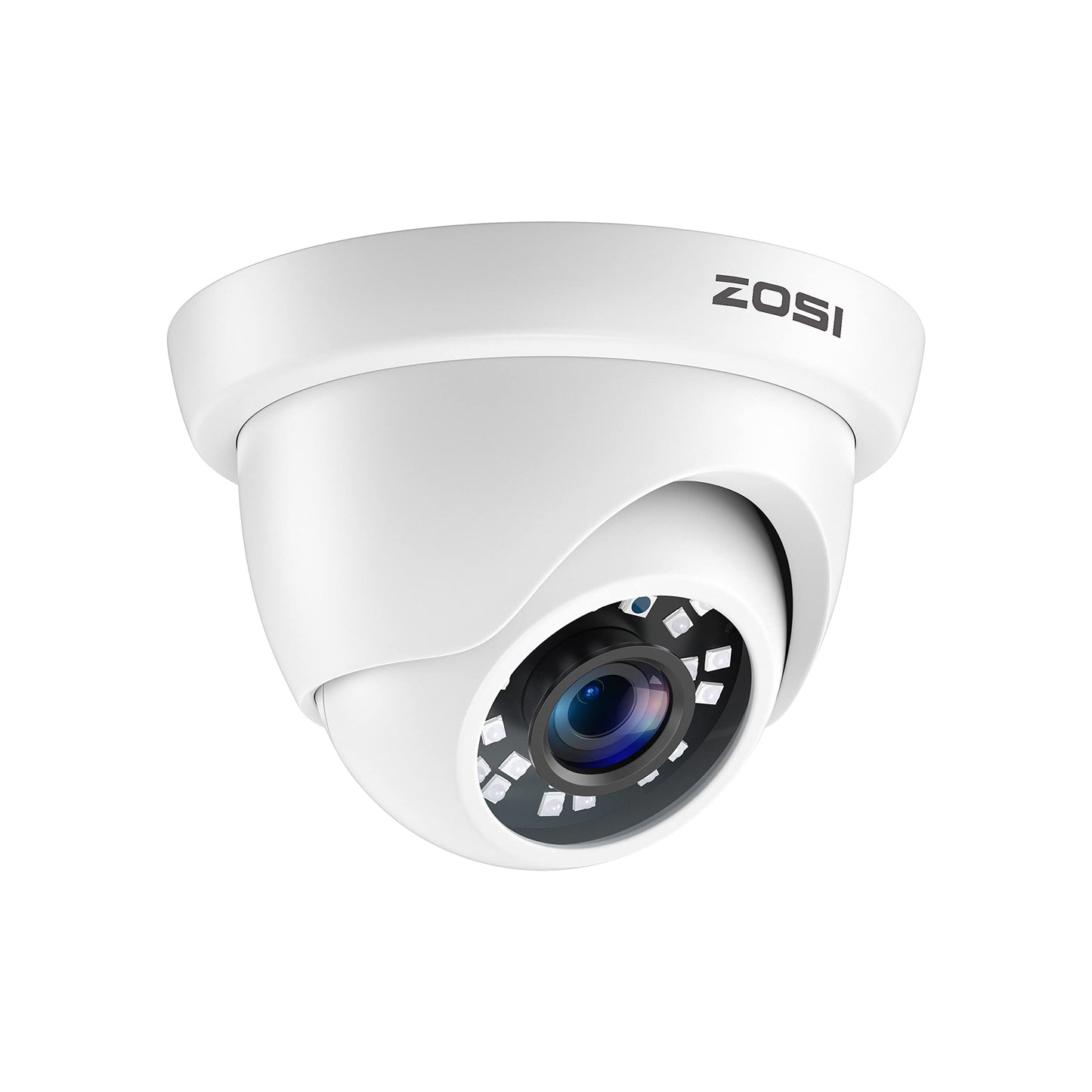 ZOSI 1080P FULL HD 4-in-1 TVI/CVI/AHD/CVBS Security Camera 1920TVL Outdoor Indoor Day Night Surveillance CCTV Dome Camera for HD-TVI, AHD, CVI,