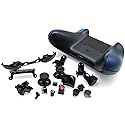 Deal4GO Blue Full Housing Shell Cover Set w/Thumbsticks Buttons Bumpers Replacement for Xboox One Slim Controller Model 1708