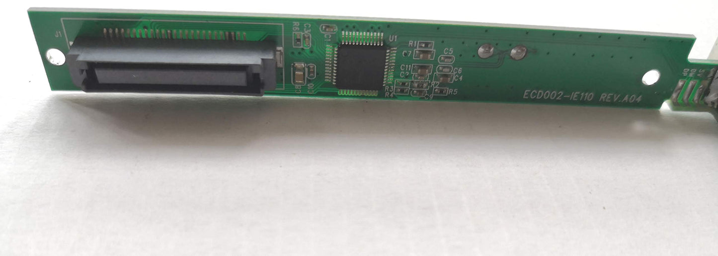 JXSZ 50-Pin 50pin Laptop Slim-CD/ODD/DVD JAE 50-Pin to USB 2.0 Adapter for External CD case