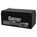 ML3-12 - 12 Volt 3 AH, F1 Terminal, Rechargeable SLA AGM Battery