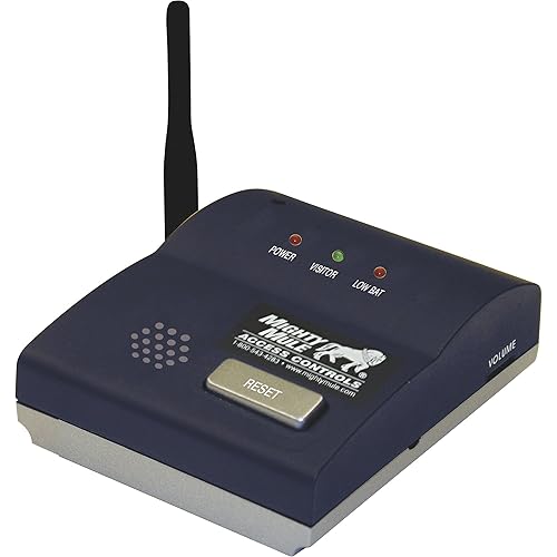 Interior Wireless Replacement/Additional Driveway Alarm Base Station for Mighty Mule Outdoor Motion Detectors - Compatible with Mighty Mule Automatic
