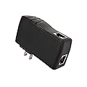Poe Texas PoE Injector - Single Port Power Over Ethernet Passive PoE Adapter - UL Rated with Integrated 48V 15W Power Supply - 10/100/1000 Gigabit