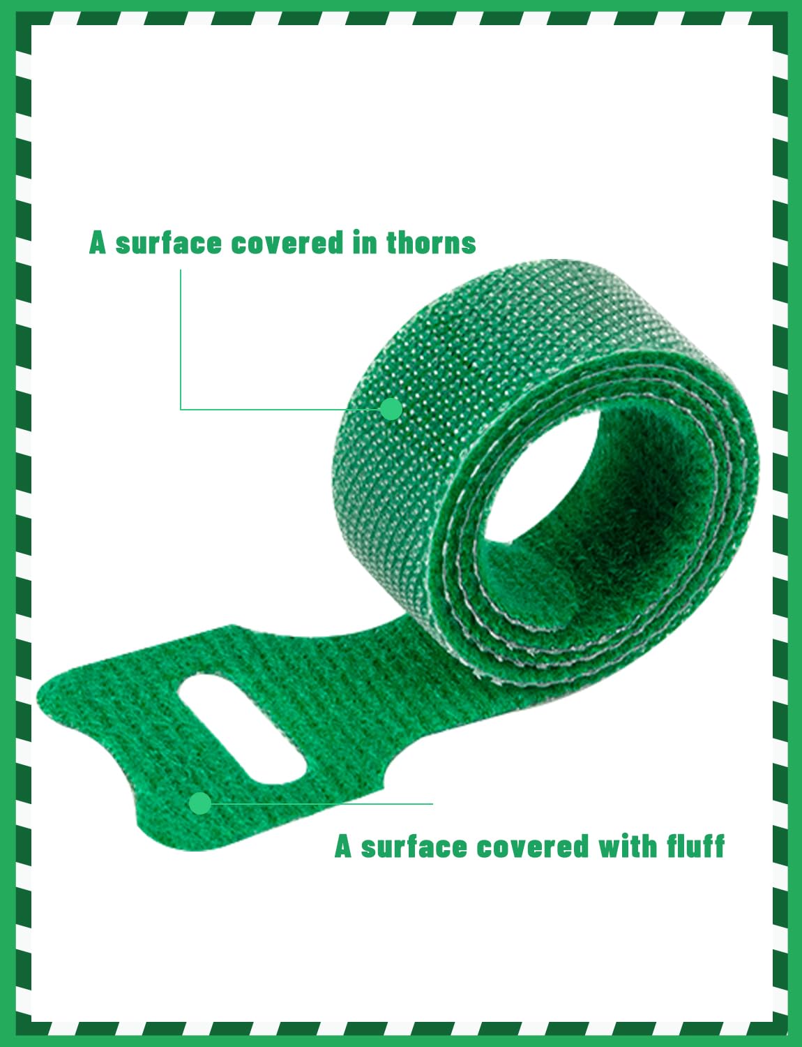 100Pcs Reusable Cable Ties 12 Inch, Adjustable Cord Organizer Hook and Loop Wire Ties for Electronics, Home Office Desk and PC Cable Management