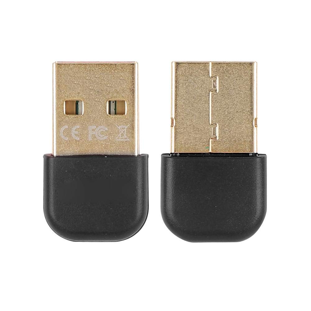 Bluetooth Adapter,Double Gold-Plated USB 3Mbps Bluetooth Adapter,with -403 CSR8510 Chip,for Mobile Phone/Tablet(Black)
