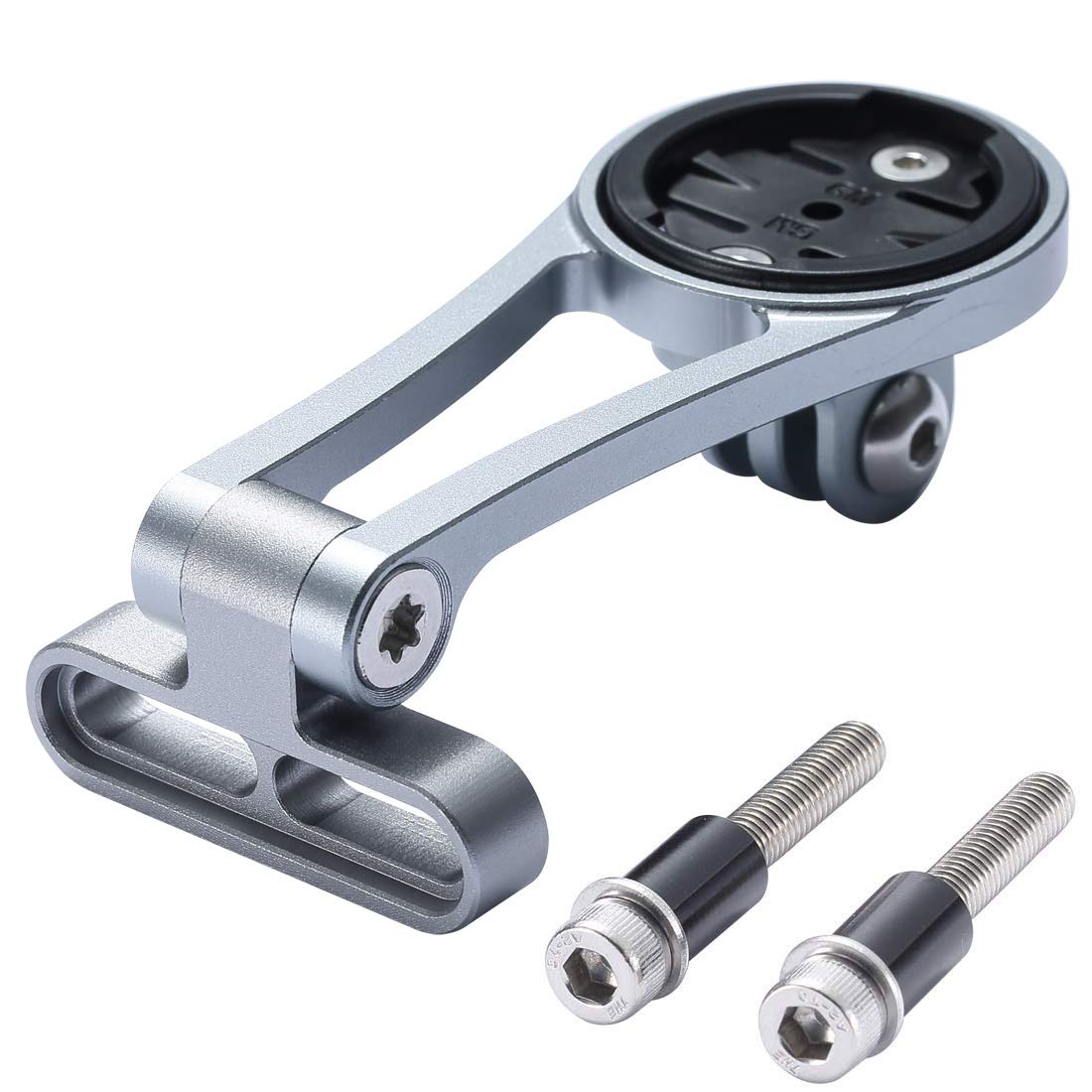 Dymoece Adjustable Out Front Bike Computer Combo Extended Mount for Garmin Edge Gopro 25 130 200 500 510 520 800 810 820 1000 1030