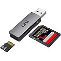 uni SD Card Reader, USB 3.0 SD Card Adapter High-Speed Micro SD Memory Card Reader Support SD/Micro SD/TF/SDHC/SDXC/MMC/UHS-I Card Compatible