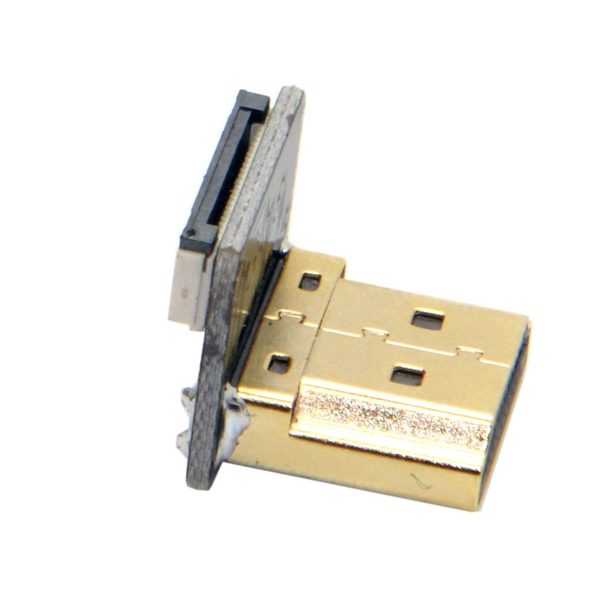 JSER CYFPV HDMI Type A Male Connector Down Angled 90 Degree for FPV HDTV Multicopter Aerial Photography