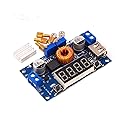 DC-DC XL4015 5A Digital LED Drive Lithum Battery Charger Module CC/CV USB Step Down Buck Converter with Voltmeter Ammeter by Envistia Mall