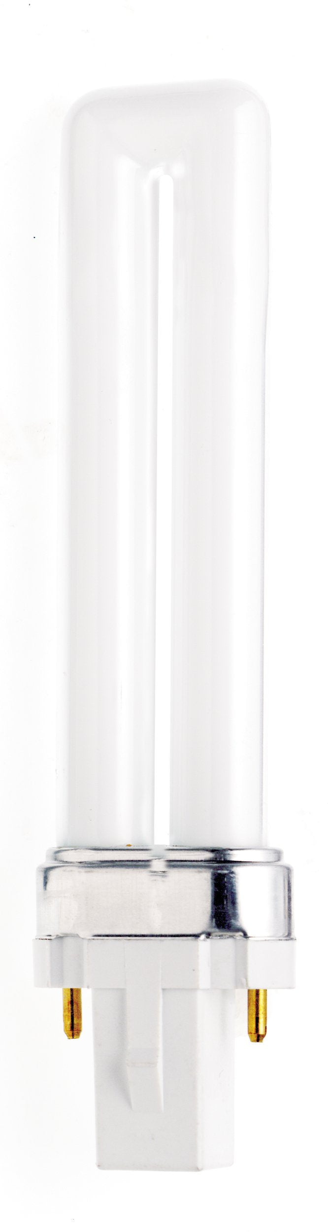 Satco S8304 4100K 7-Watt G23 Base T4 Twin 2-Pin Tube for Magnetic Ballasts