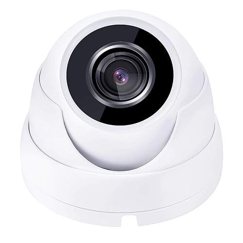 101AV 2MP 4in1 TVI/AHD/CVI/CVBS 2.8mm Fixed Lens Surveillance Dome Camera DWDR OSD menu Indoor Outdoor for CCTV DVR Home Office Surveillance Security