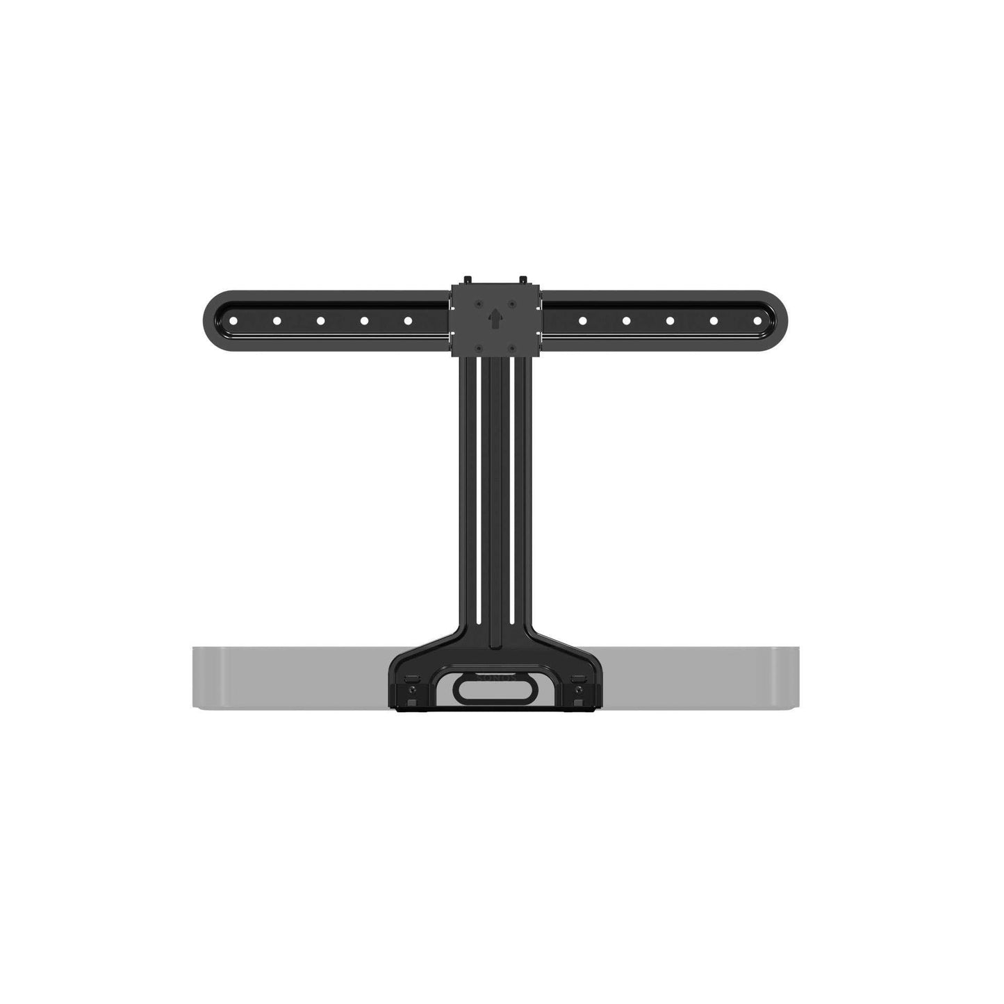 Sanus Soundbar Mount Designed to be Compatible with The Sonos Beam - Height Adjustable Up to 12" & Designed to Work with Any TV - Custom Fit to The