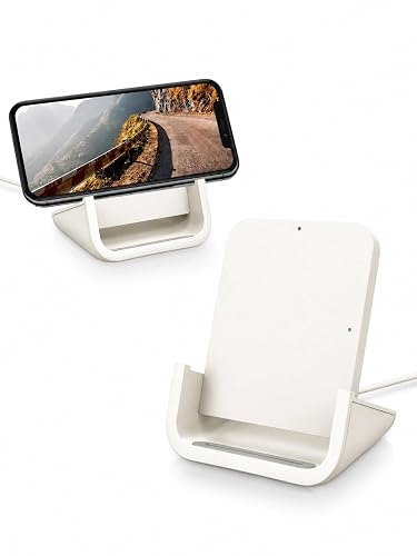 Wireless Charger YUWISS Wireless Charging Stand Cordless Charger 10/7.5/5W Compatible with iPhone 14 13 12/12 /11Pro Max/XR/XS Max/XS/X/8/8Plus Galaxy