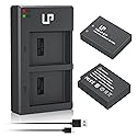 LP LP-E17 Battery Charger Pack, Compatible with Canon EOS R8, R10, R50, RP, Rebel T6i, T7i, T8i, T6s, SL2, SL3, EOS 77D, 200D, 750D, 760D, 800D