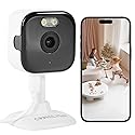 COOHILIGH 2.4G/5G Security Camera Indoor, 2K Pet Camera Indoor with Phone App, Foldable WiFi Baby Camera Motion Detection, Two-Way Talk, IR/Color