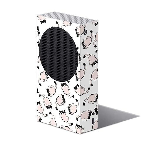 MightySkins Skin Compatible with Xbox Series S - Raining Cats | Protective, Durable, and Unique Vinyl Decal wrap Cover | Easy to Apply and Change