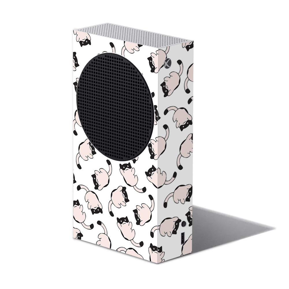 MightySkins Skin Compatible with Xbox Series S - Raining Cats | Protective, Durable, and Unique Vinyl Decal wrap Cover | Easy to Apply and Change