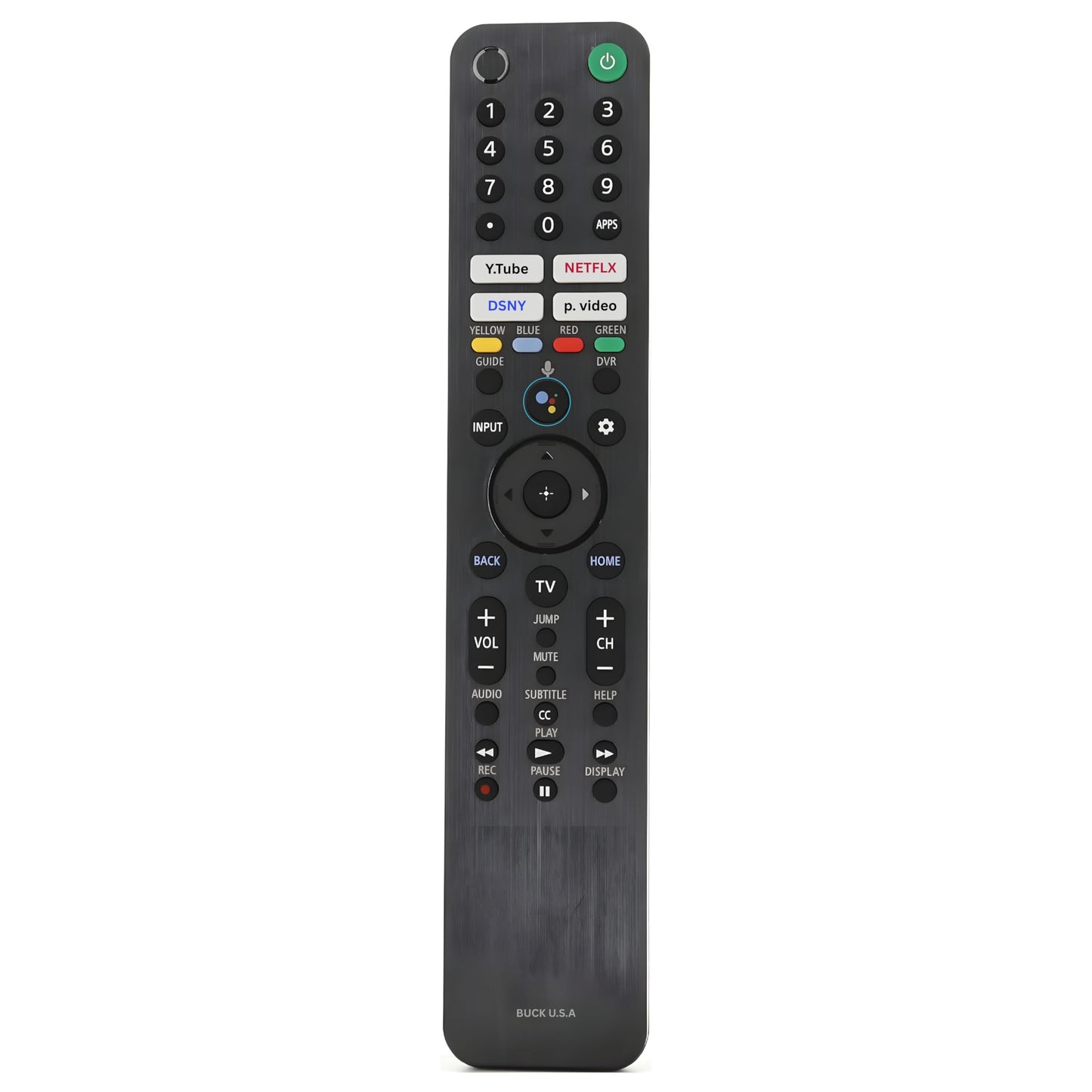 RMF-TX520U Remote Control Compatible with Sony Bravia - Voice Control, Easy Setup - Works with Bravia Smart TV, Android/Internet TV Models X800H