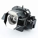 AWO Replacement Lamp with Housing Fit for EPSON ELPLP39 / V13H010L39 PowerLite Home Cinema 1080/1080UB/720; PowerLite Pro Cinema