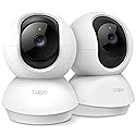 Tapo 2K Pan/Tilt Security Camera for Baby Monitor, Dog Camera w/Motion Detection, 2-Way Audio Siren, Night Vision, Cloud&SD Card Storage, Works