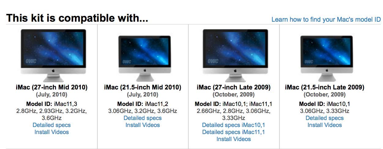 OWC in-Line Digital Thermal Sensor HDD Upgrade Cable and Install Tools for iMac 2009-2010, (OWCDIYIMACHDD09)