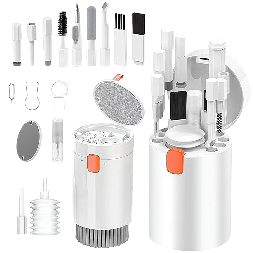 ANTDEG 20In1 Airpod Cleaner Kit, Laptop Phone Screen Cleaner Kit,Keyboard Brush,iphone Cleaning Kit,Cleaning Spray for iPhone AirPods MacBook