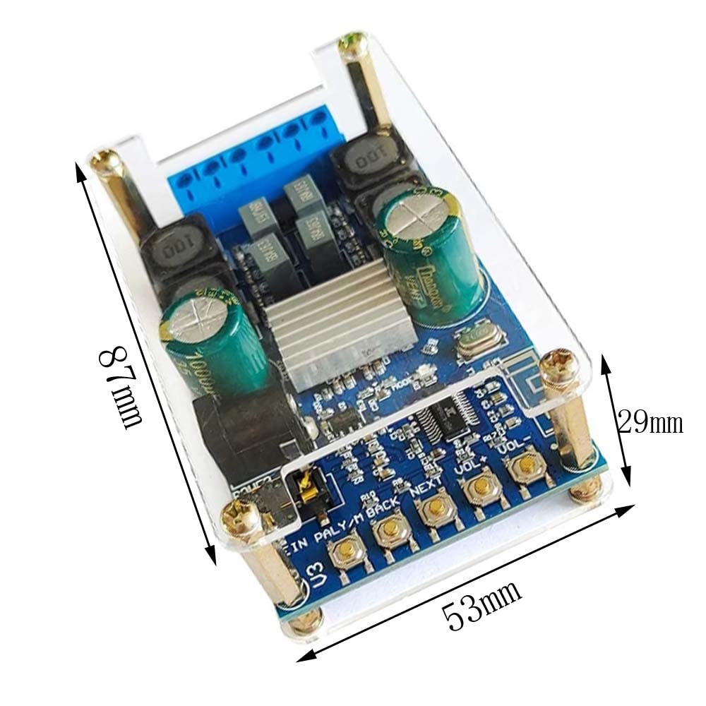 ZK-502B digital power amplifier audio board dual channel 50Wx2 without POP sound