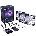 Cooler Master MasterFan Pro 140 Air Flow RGB- 140mm High Air Flow RGB Case Fan, 3 In 1 with RGB LED Controller, Computer Cases CPU Coolers