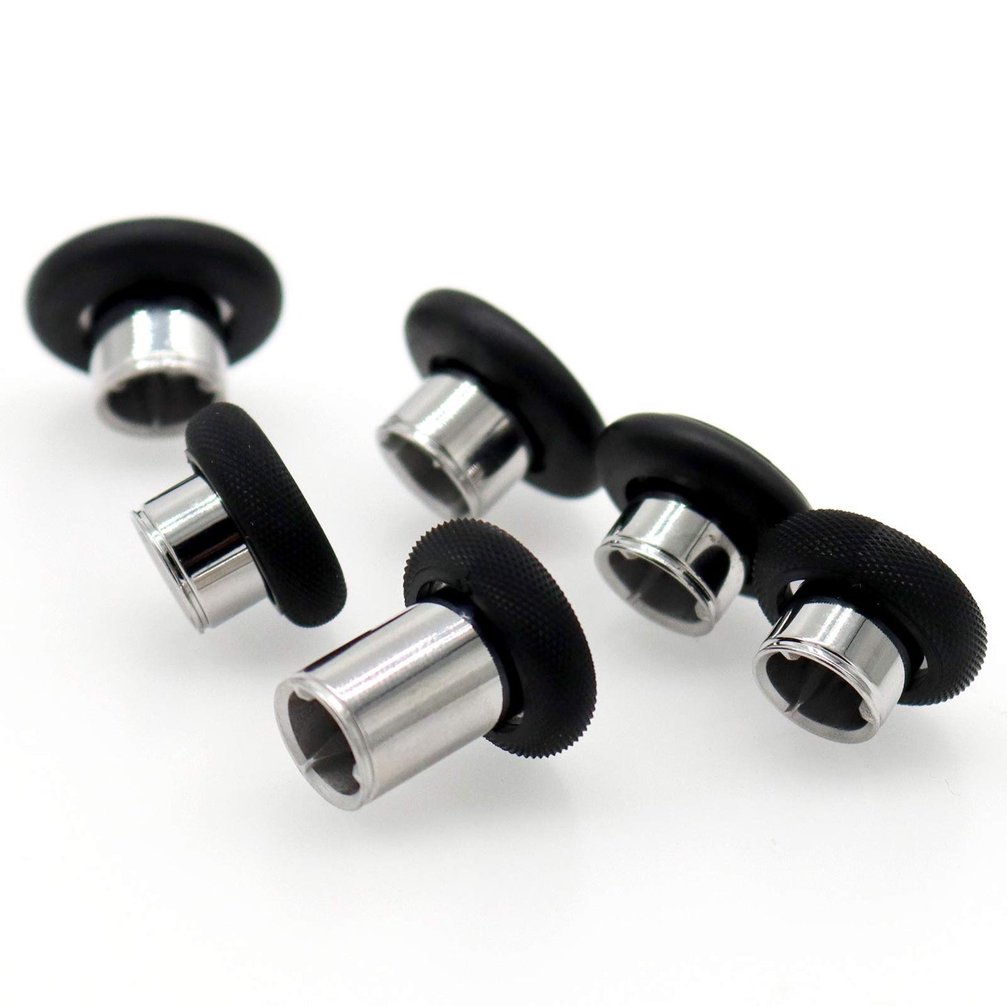 Deal4GO 6-Pack Replacement Magnetic Analog Thumbstick Swap Set for Xbox Elite 2 Controller Thumb Stick Black