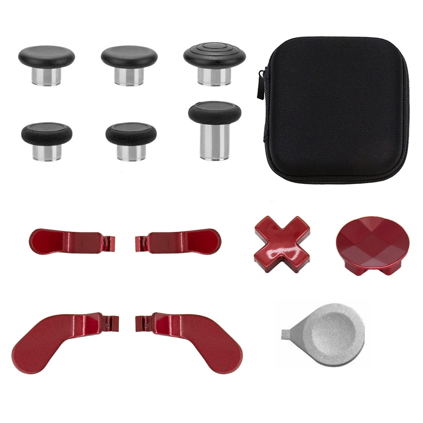 for Elite Series 2 Thumbsticks, D-Pads, Paddles Trigger Buttons Replacement with Tools for Xbox One Elite Series 2 Controller Model1797, Elite Series
