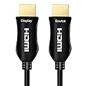 iBirdie 4K Fiber Optic HDMI Cable 100 Feet, 31 Metre, Work on Full 4K 60Hz HDR ARC, HDCP 2.2, 1440p 144Hz, 18Gbps, Directional Active Cord Compatible