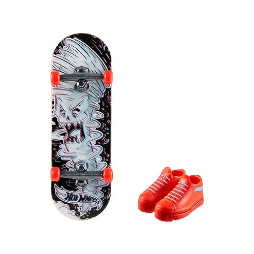 Hot Wheels Mattel - Mini Skateboard Shoes Assorted, Multicoloured (HNG40)