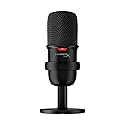 HyperX SoloCast - USB Condenser Gaming Microphone, for PC, PS4, PS5 and Mac, Tap-to-Mute Sensor, Cardioid Polar Pattern, great for Streaming