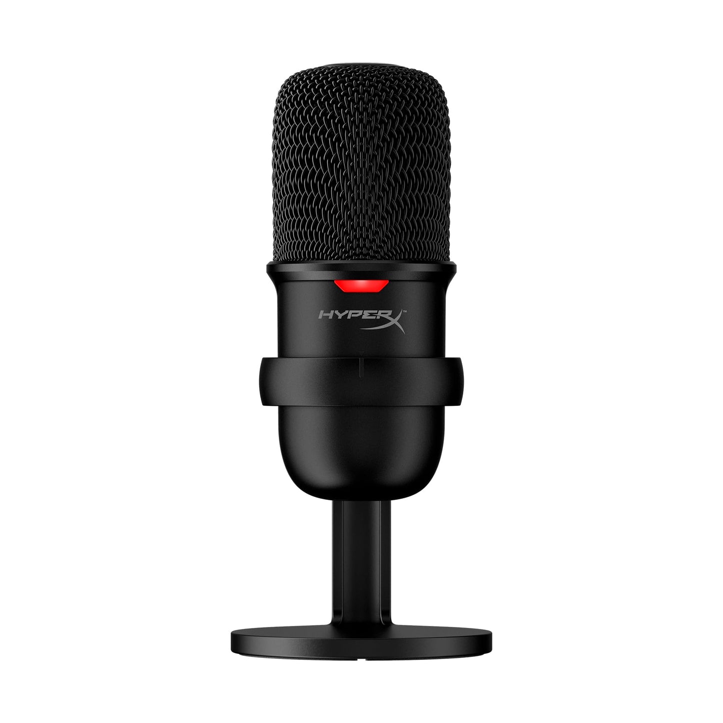 HyperX SoloCast - USB Condenser Gaming Microphone, for PC, PS4, PS5 and Mac, Tap-to-Mute Sensor, Cardioid Polar Pattern, great for Streaming